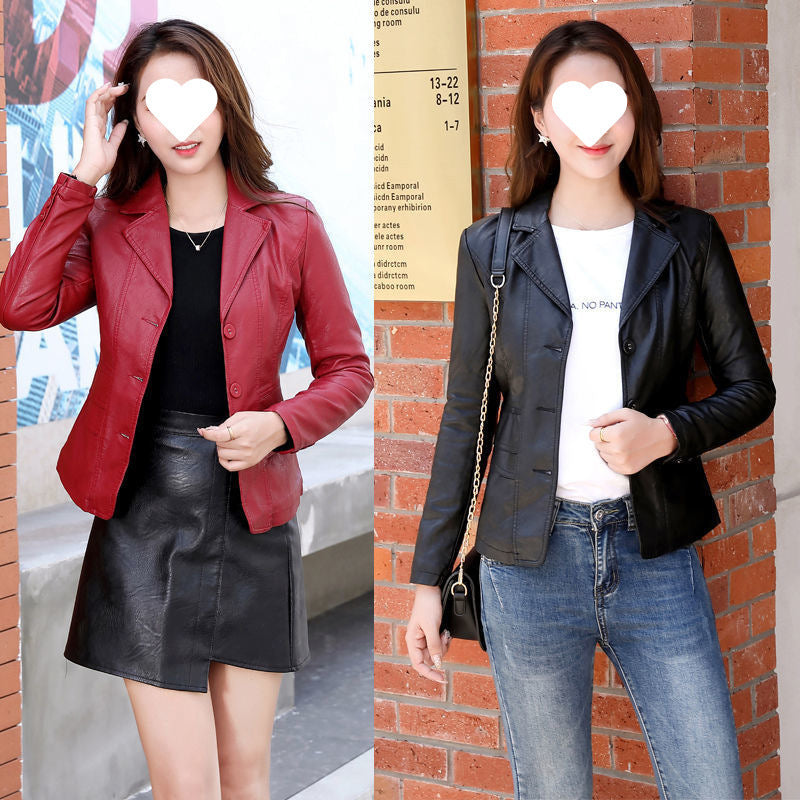 Leather Coat Women