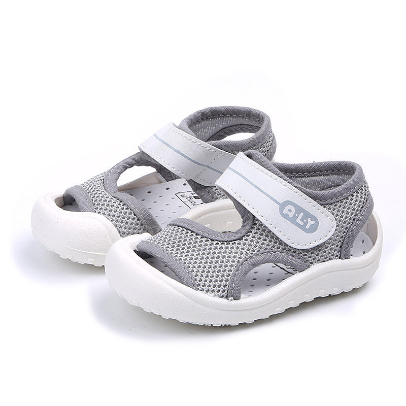 Children's Shoes Soft Sole Sandals Beach Net Shoes