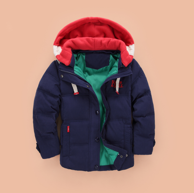 Children's down jacket boy