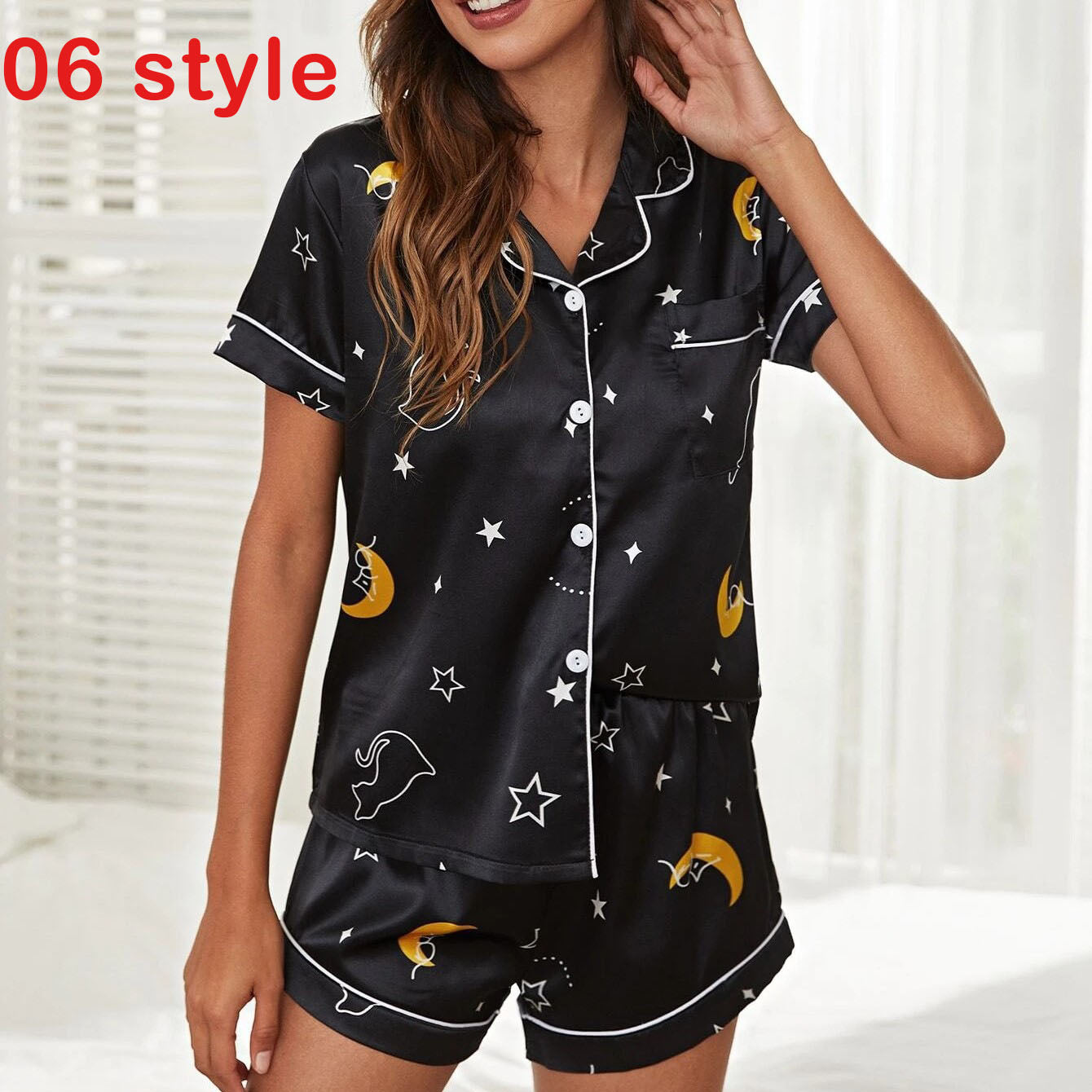 Summer Satin Women Pyjamas