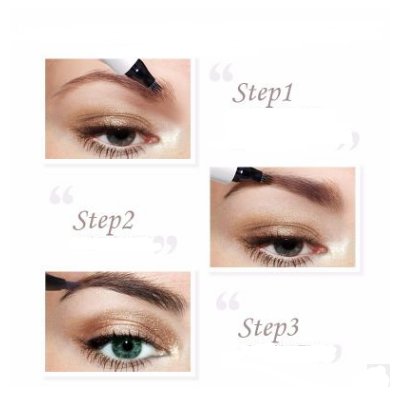 Waterproof Natural Eyebrow Pen Four-claw Eye Brow