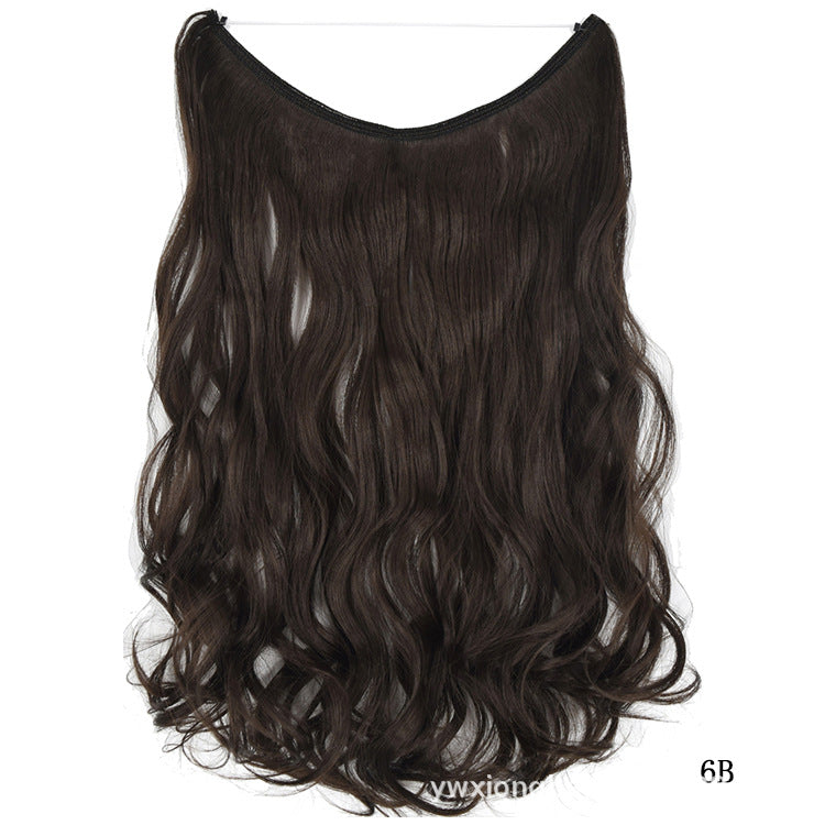 22 inches Invisible Wire No Clips in Hair Extensions