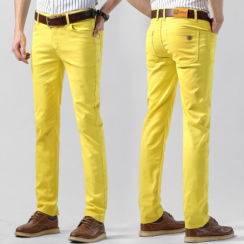 Men's Slim Fit Straight All-matching Stretch Casual Pants