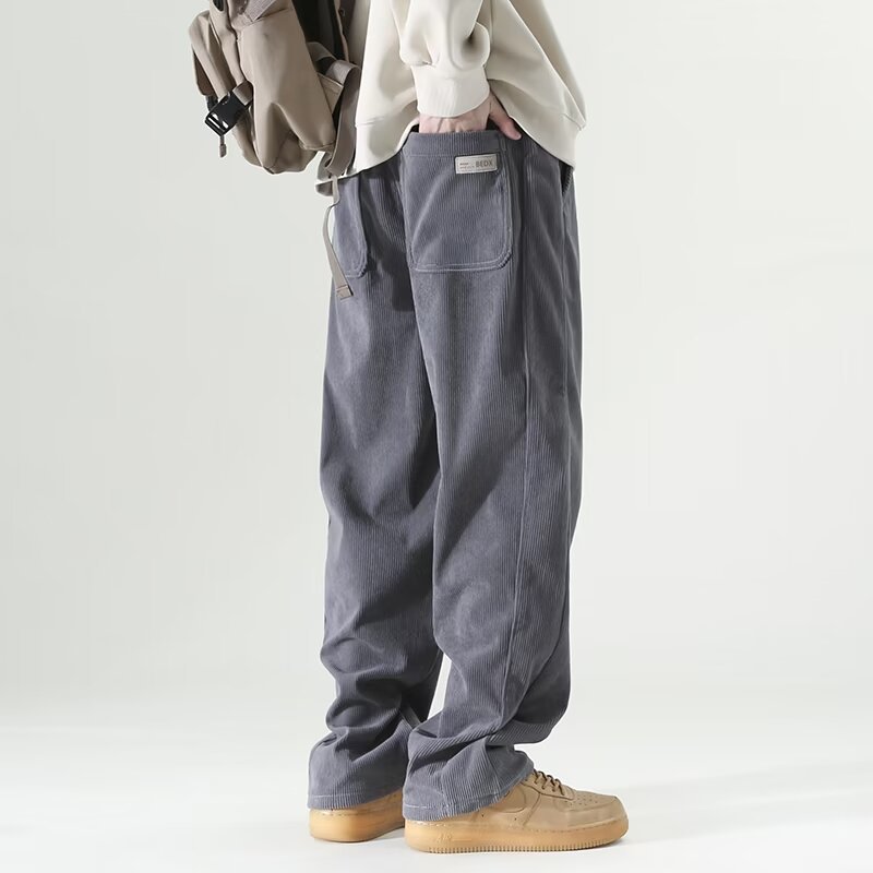 Autumn And Winter Lights Men's American Casual Pants