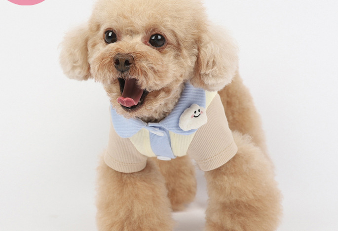 Spring And Summer New Color Thin Cotton Cardigan Pet