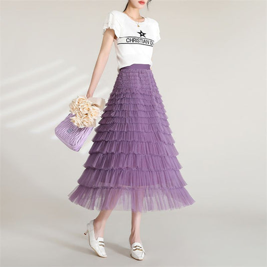 Versatile Slimming Fairy Lady Skirt