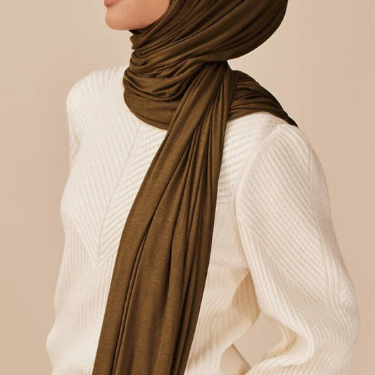 Mercerized Cotton Closed-toe Cotton Scarf