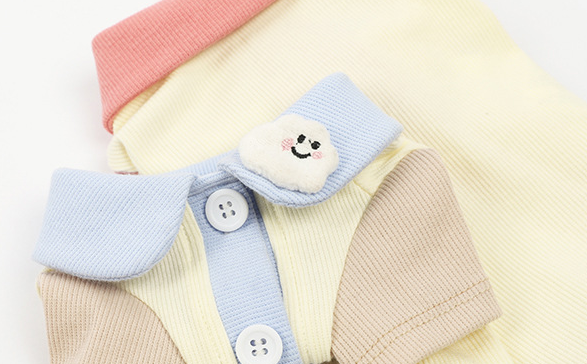 Spring And Summer New Color Thin Cotton Cardigan Pet