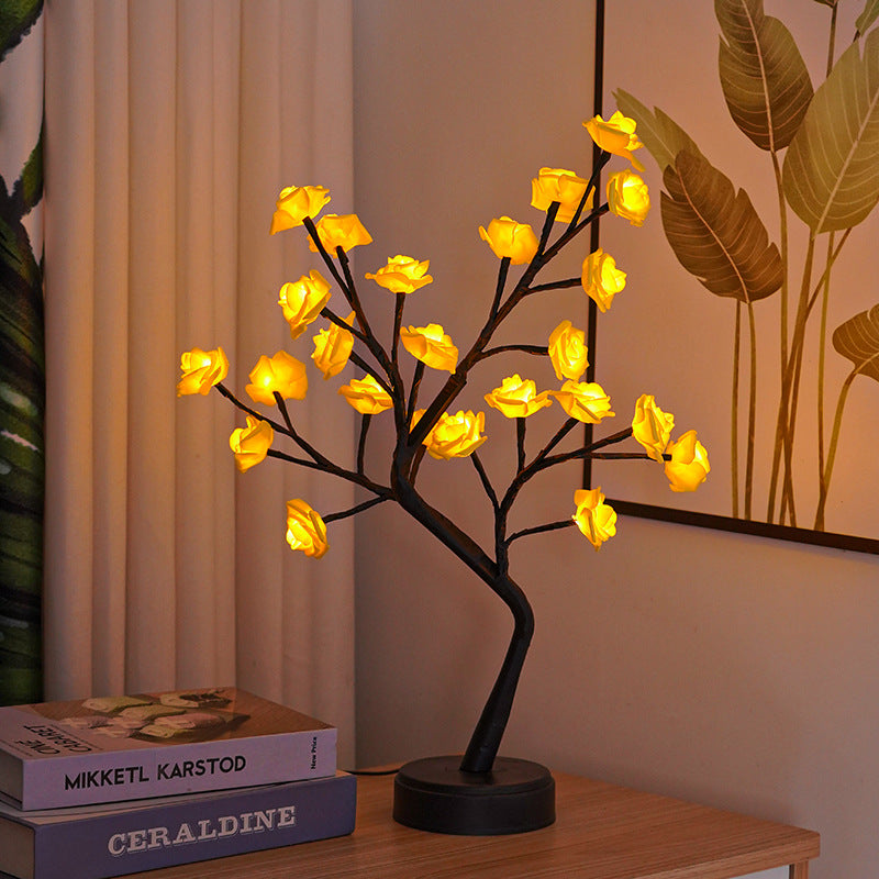 Table Lamp Flower Tree