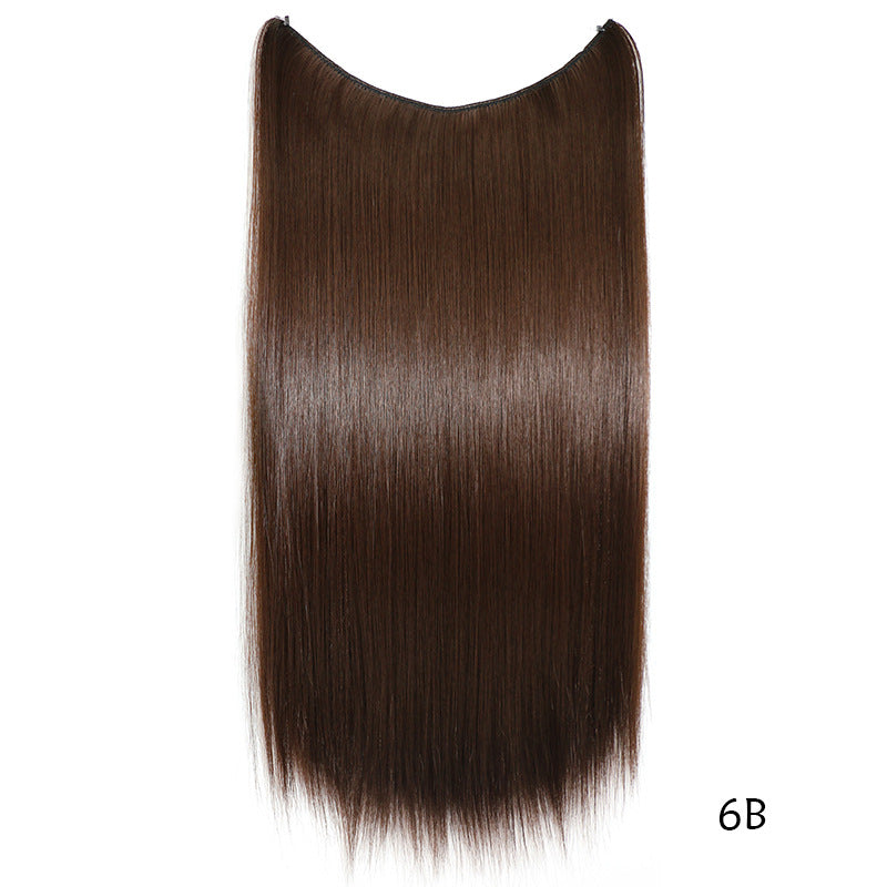 22 inches Invisible Wire No Clips in Hair Extensions