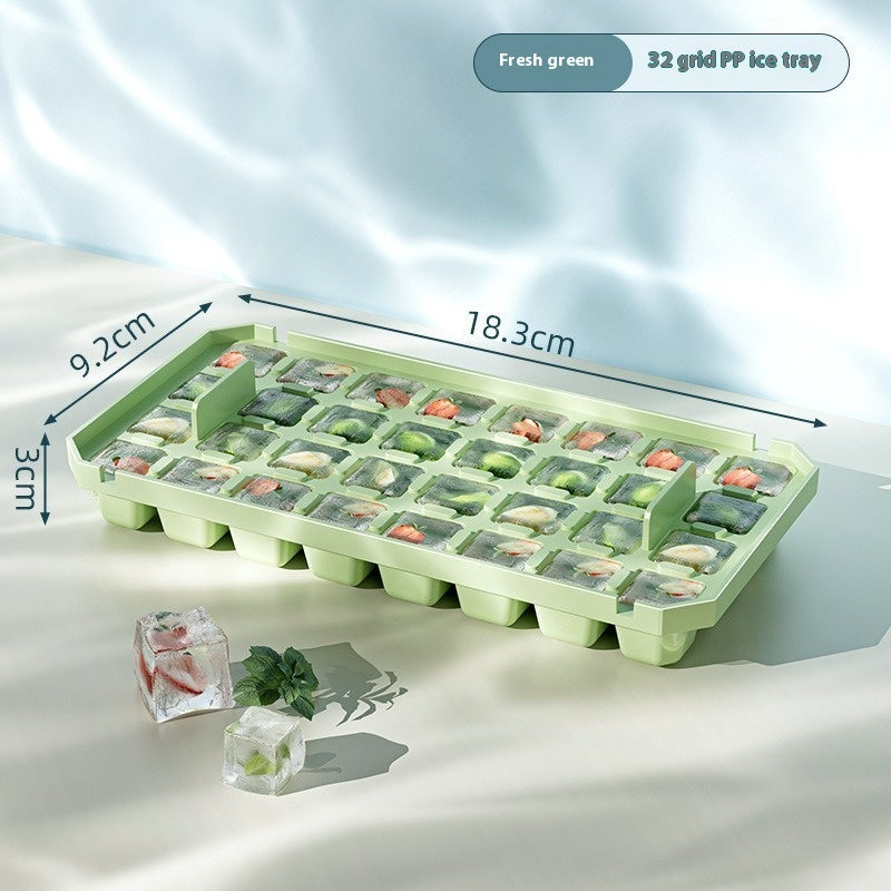 PP Material Ice Mould Quick Demould Ice Cube Tray