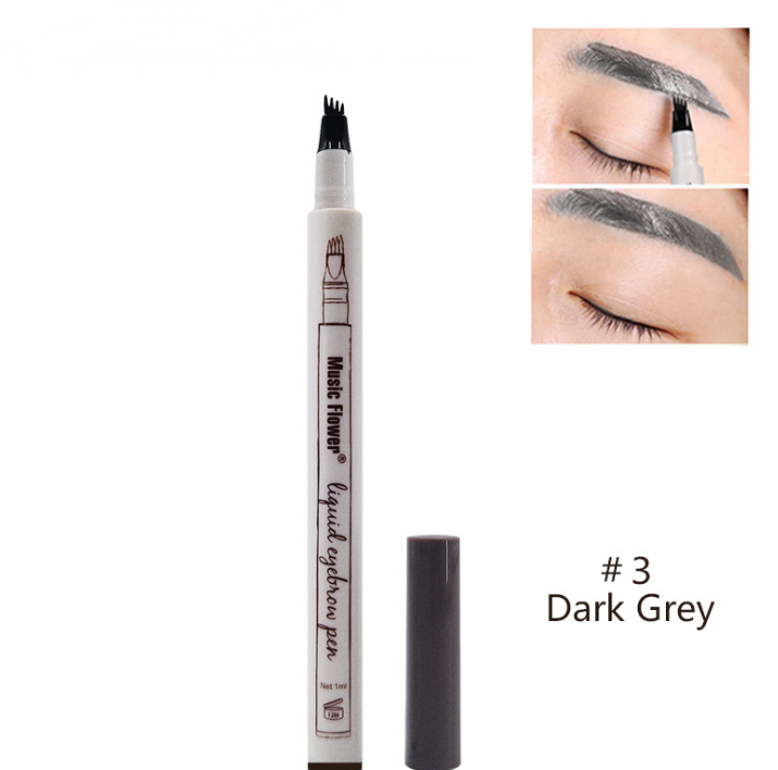 Waterproof Natural Eyebrow Pen Four-claw Eye Brow