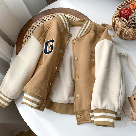 New Fashionable Korean Style Baby Autumn Handsome Jacket