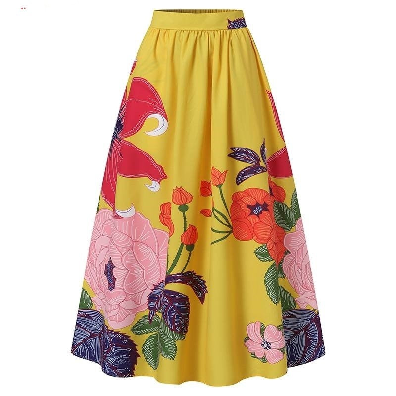 Bottoms Skirt Floral