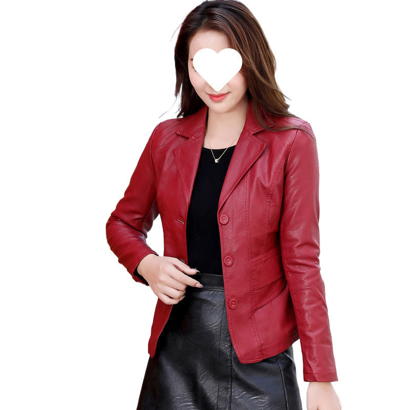 Leather Coat Women