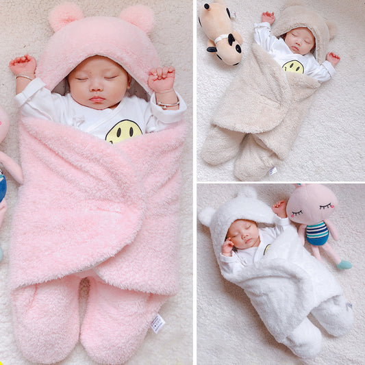 Baby Sleeping Bag / Newborn Baby Winter Swaddle Blanket