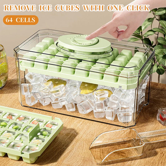 PP Material Ice Mould Quick Demould Ice Cube Tray