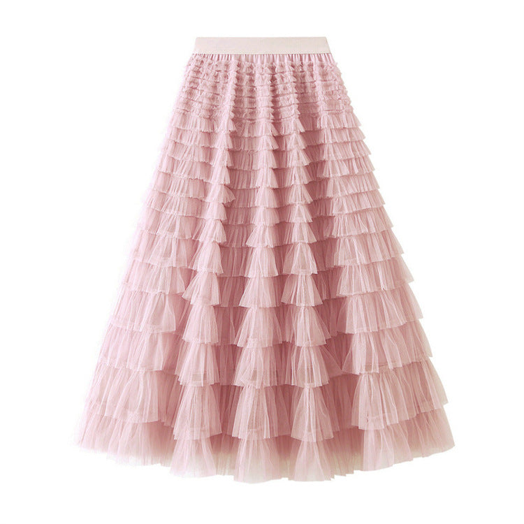 Versatile Slimming Fairy Lady Skirt