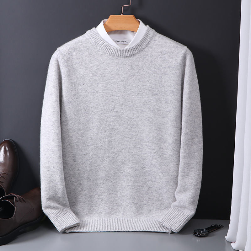 Round Neck Loose Oversized Knit Sweater