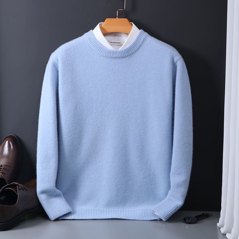 Round Neck Loose Oversized Knit Sweater