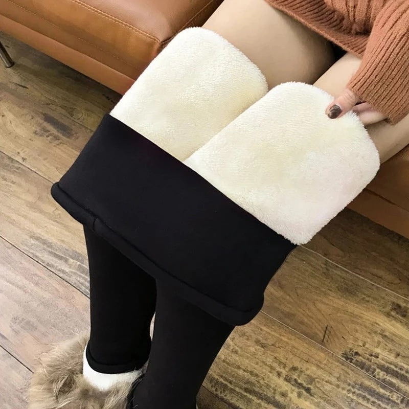 Winter Outerwear Lambswool Cotton Pants