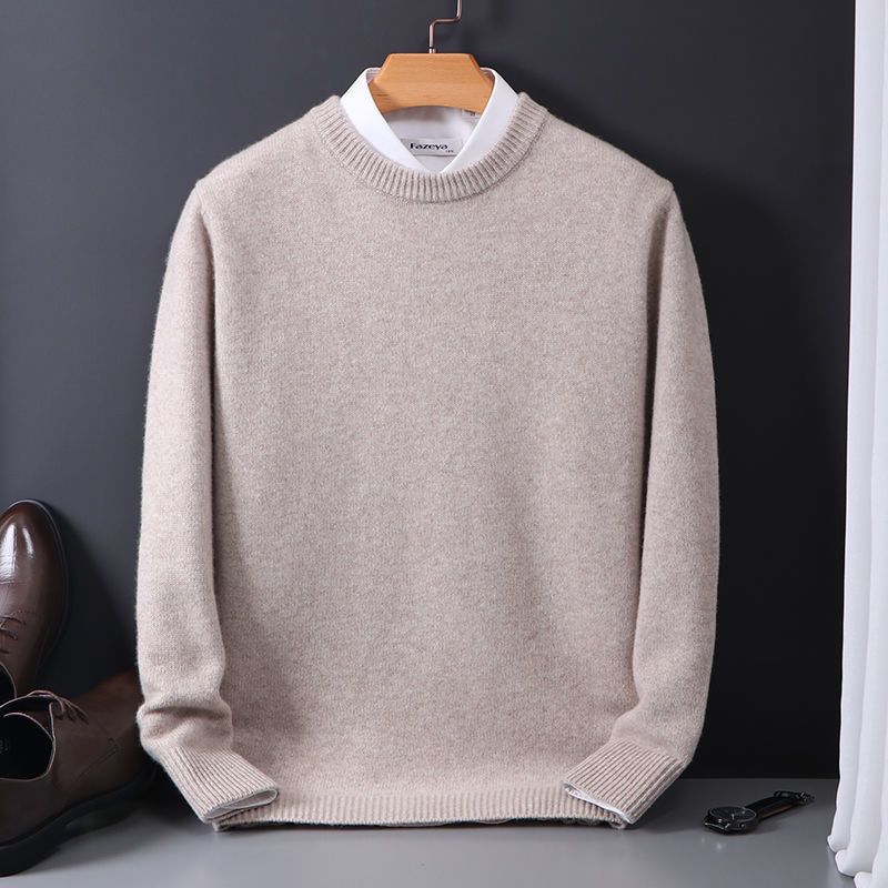 Round Neck Loose Oversized Knit Sweater