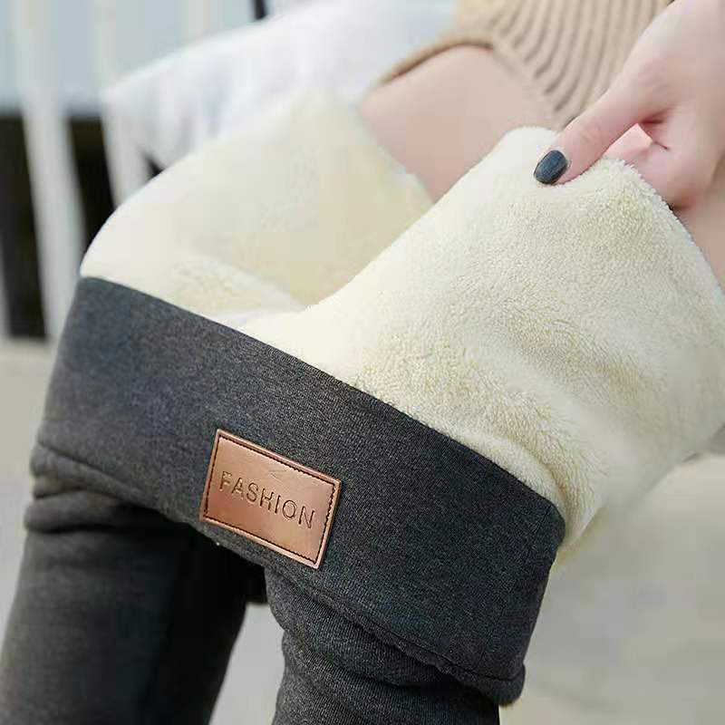 Winter Outerwear Lambswool Cotton Pants