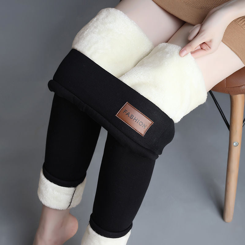 Winter Outerwear Lambswool Cotton Pants