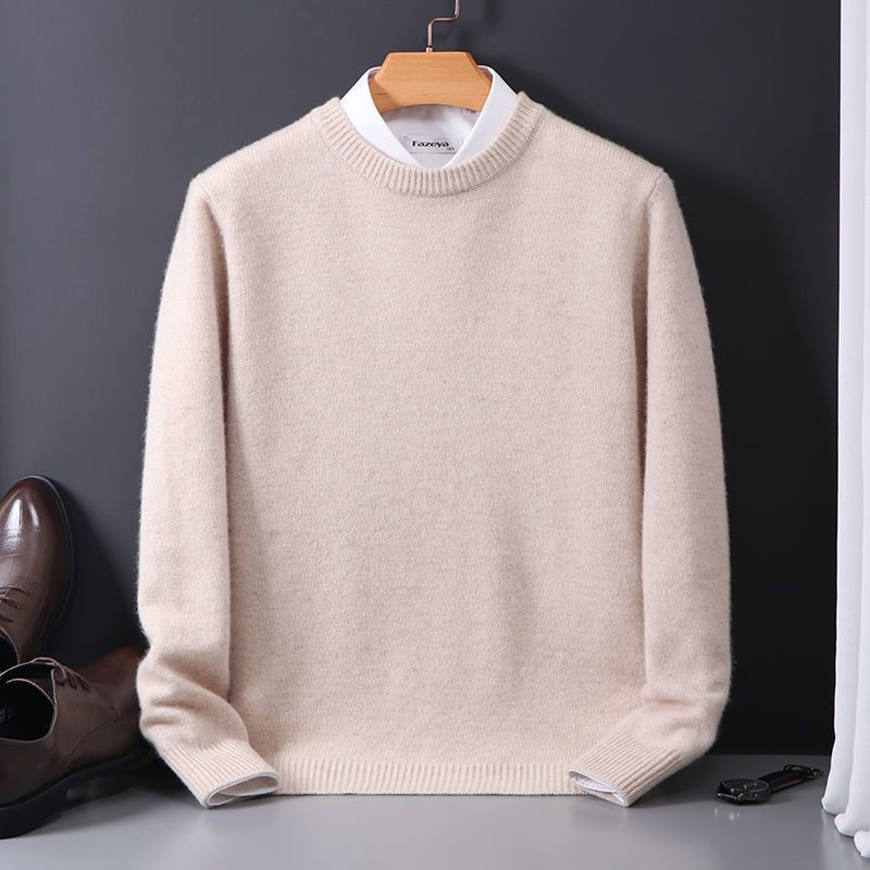 Round Neck Loose Oversized Knit Sweater