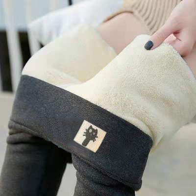 Winter Outerwear Lambswool Cotton Pants