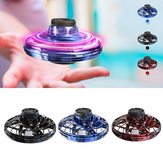 Toy Drone LED UFO Type Flying Helicopter Spinner