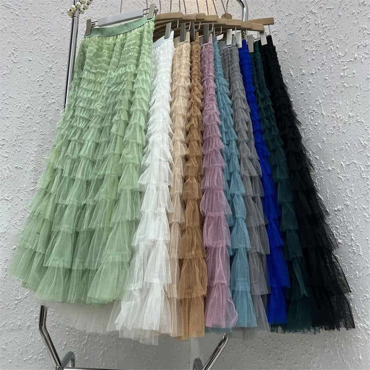 Versatile Slimming Fairy Lady Skirt