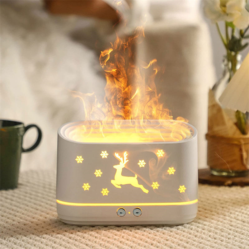 Elk Flame Humidifier & Home Decoration