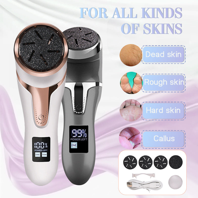 LCD Digital Display Electric Foot Scrubber