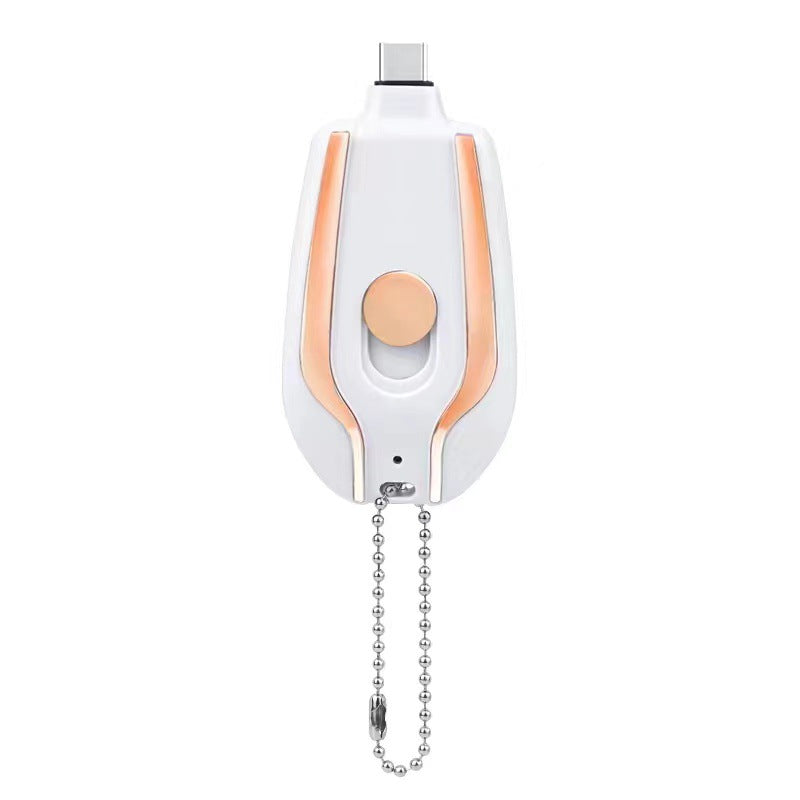 1500mAh Mini Power Emergency Pod Keychain Charger