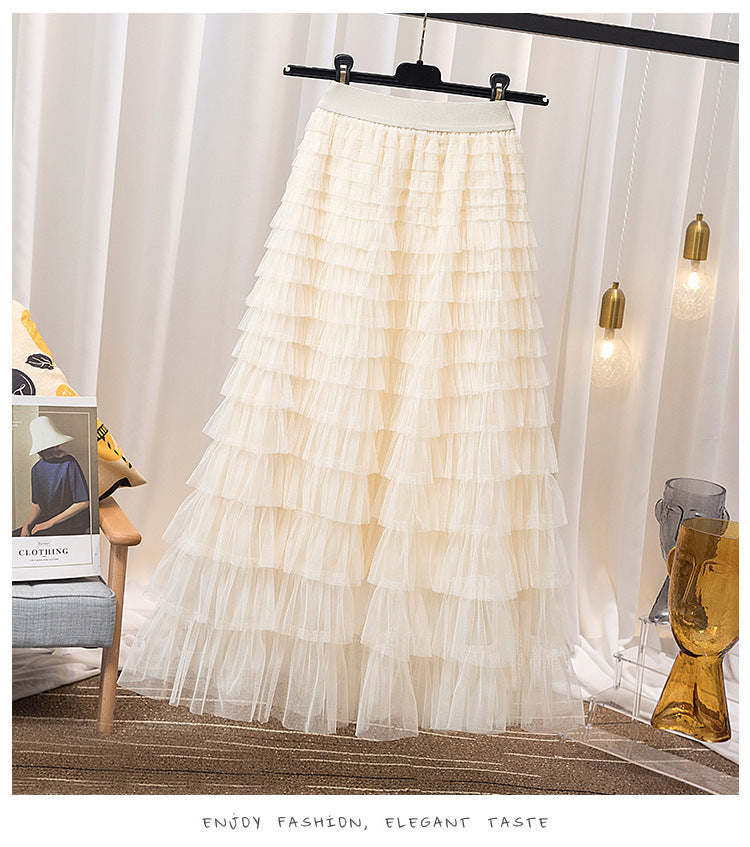 Versatile Slimming Fairy Lady Skirt