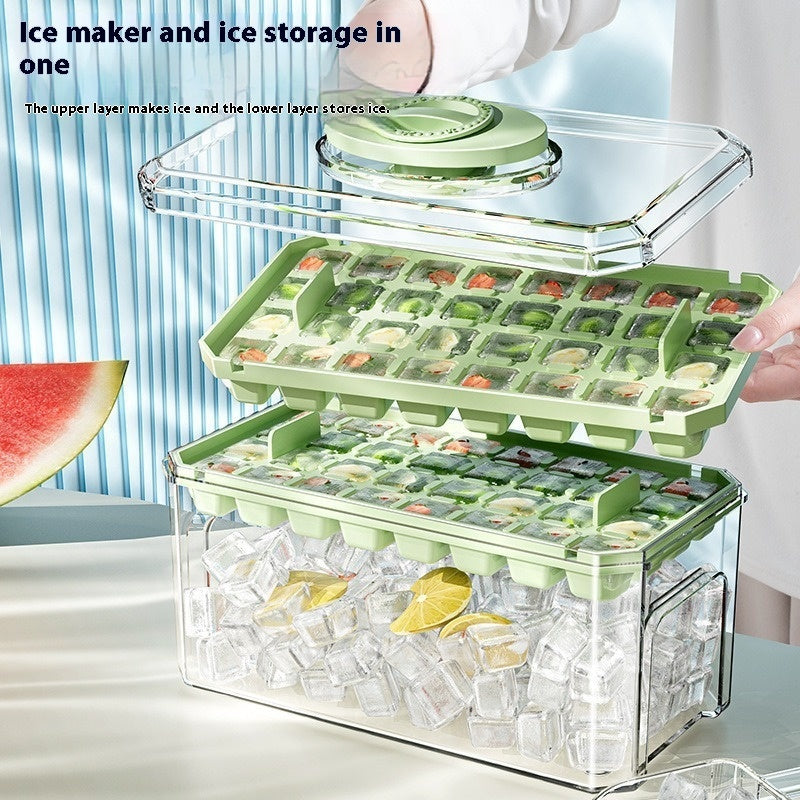 PP Material Ice Mould Quick Demould Ice Cube Tray