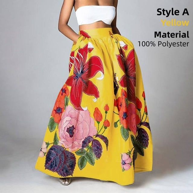 Bottoms Skirt Floral