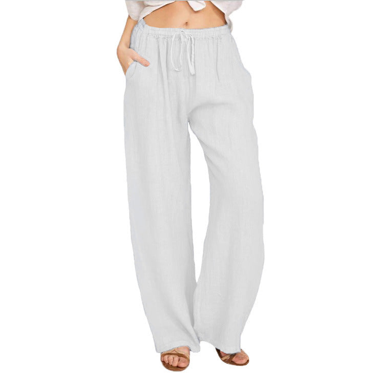 Soft Casual Jogger Pants With Pockets