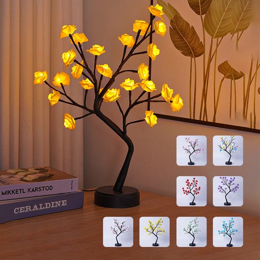 Table Lamp Flower Tree