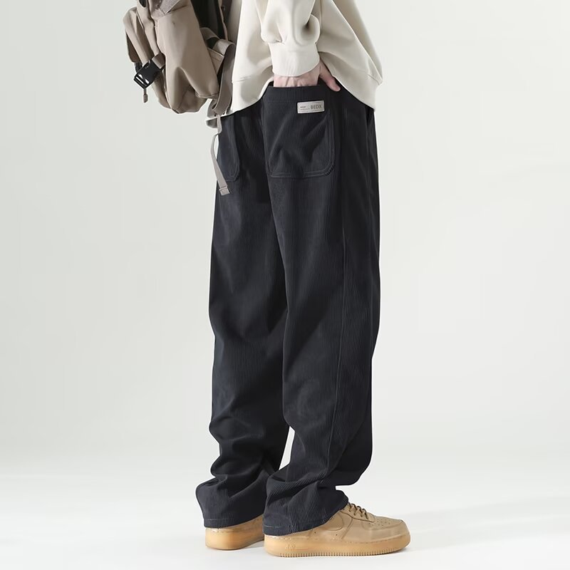 Autumn And Winter Lights Men's American Casual Pants